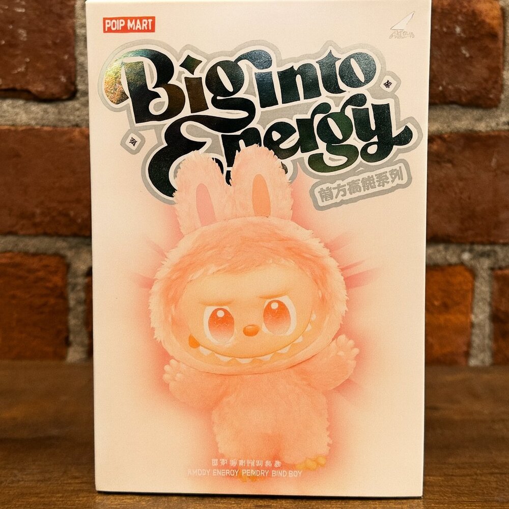 USA-NEW Authentic popmart Labubu Monsters Big Into Energy Vinyl SEALED Blind box